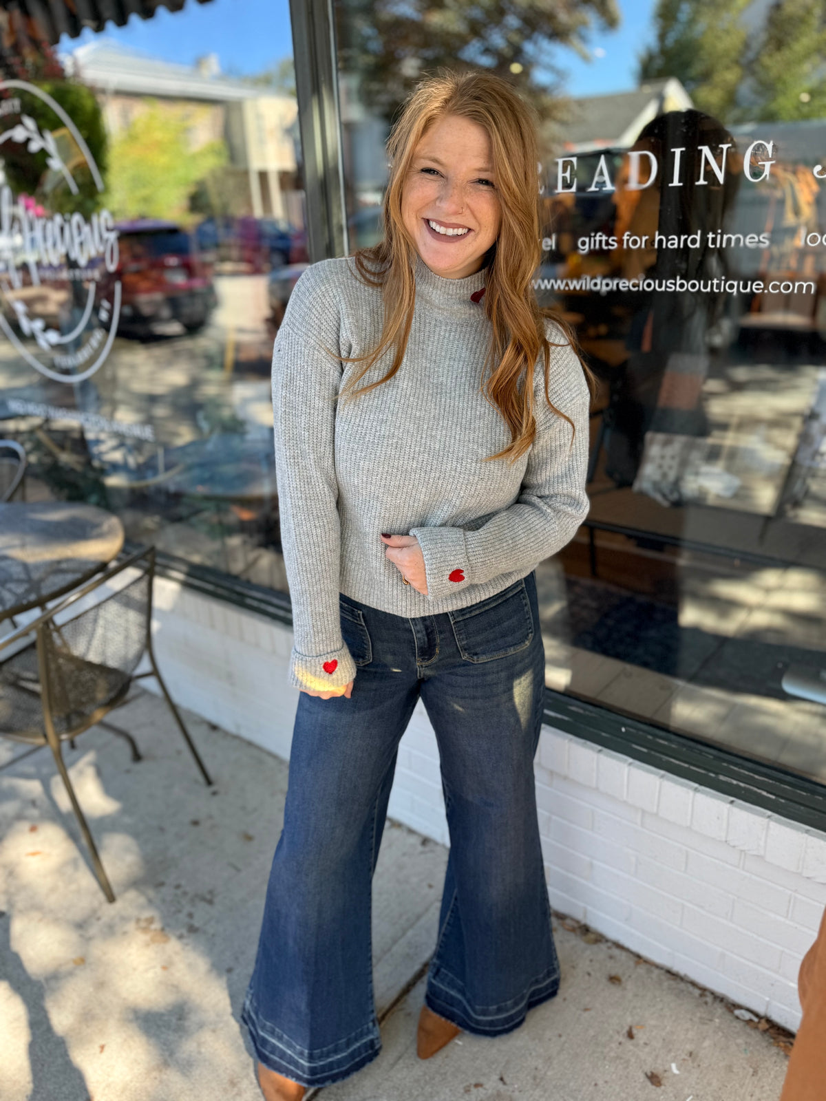 Heart On My Sleeve Sweater