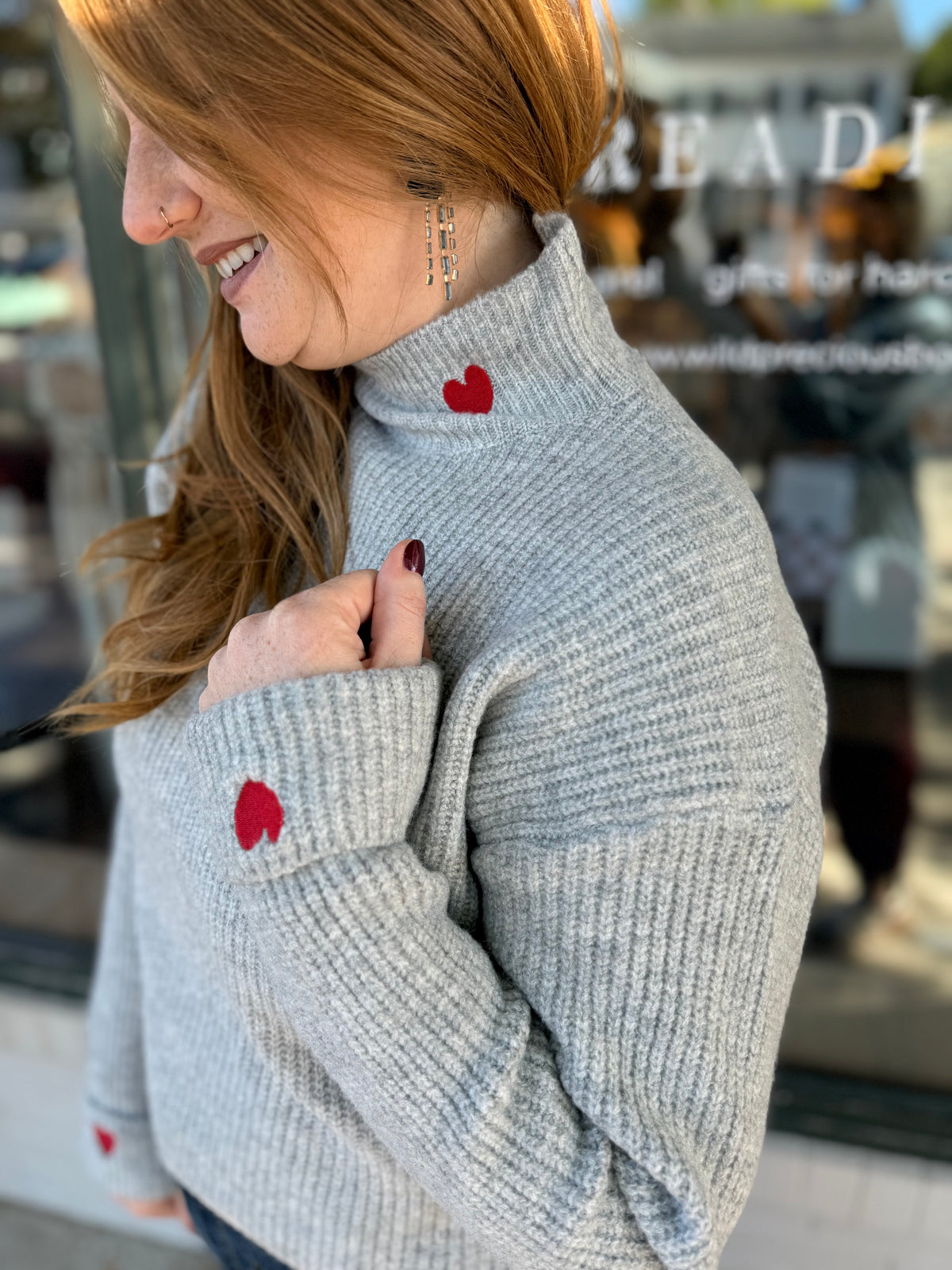 Heart On My Sleeve Sweater