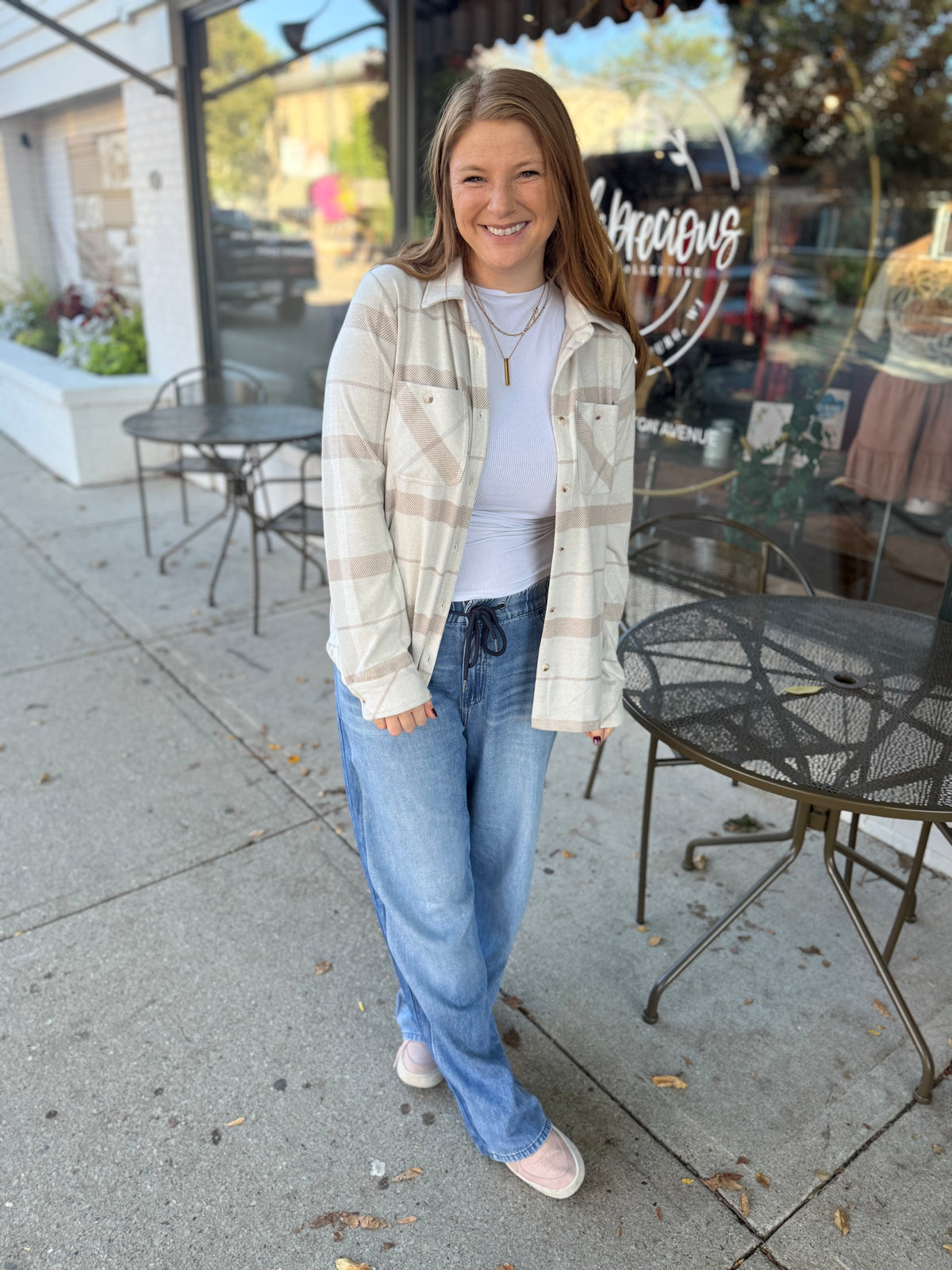 Bloom Gold Bar Necklace