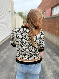 Delicate White Flower Top