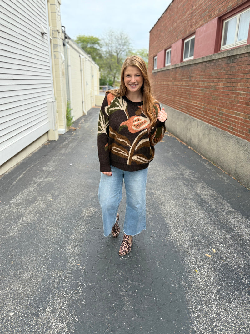 Rustic Foliage Sweater