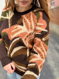 Rustic Foliage Sweater