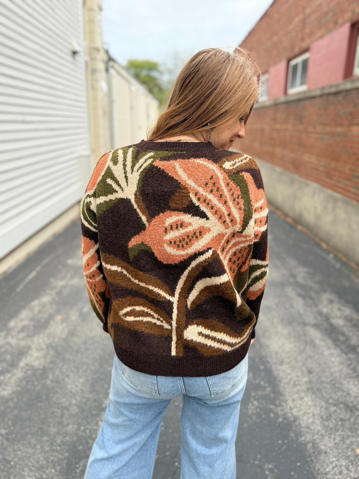 Rustic Foliage Sweater