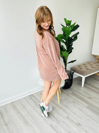 The Perfect Sweater Dress - Chestnut