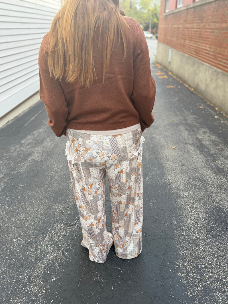 Patchwork Boho Pants