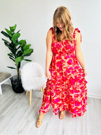 Fiona Floral Smocked Dress