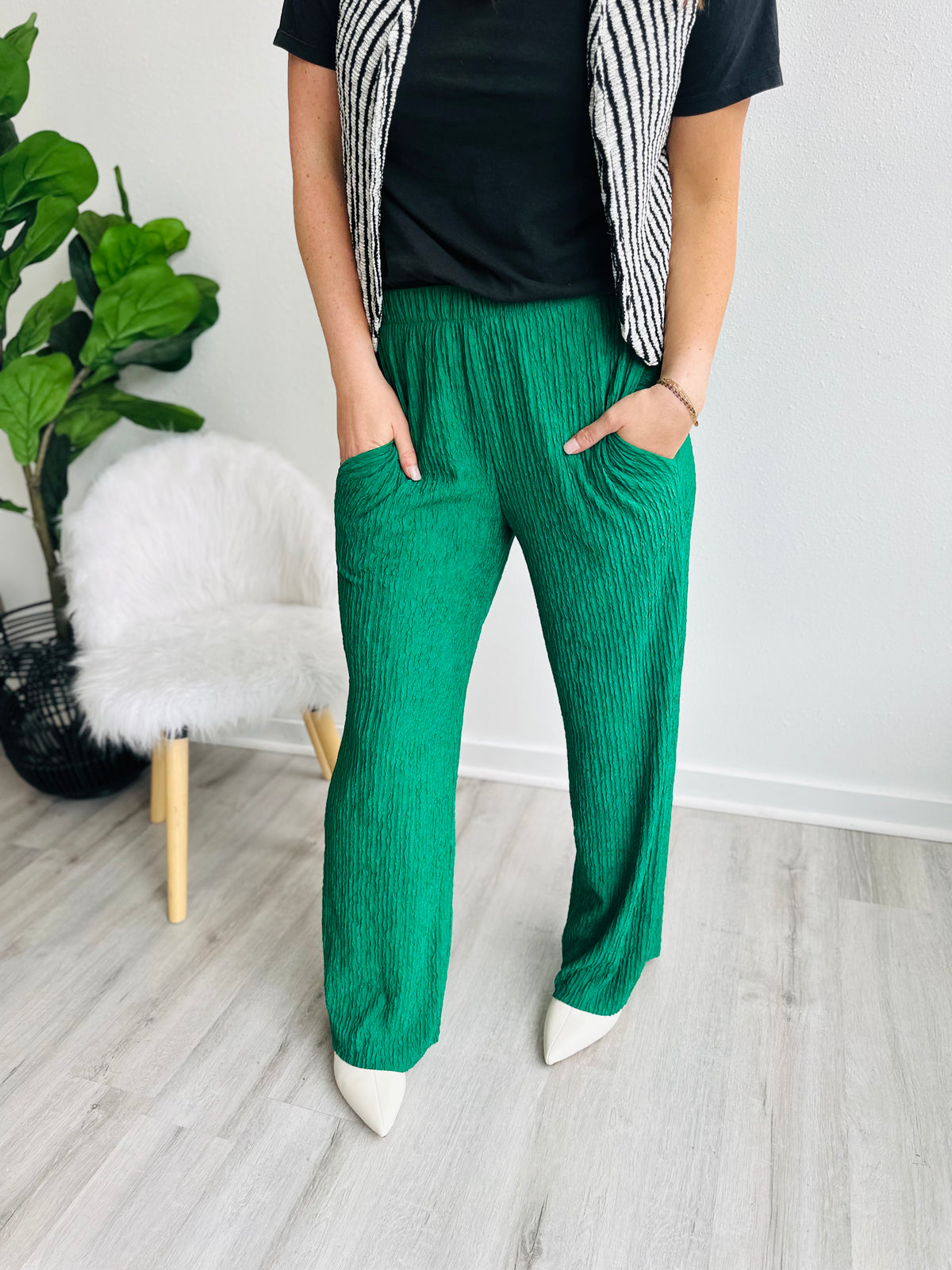 Emerald Glam Pants