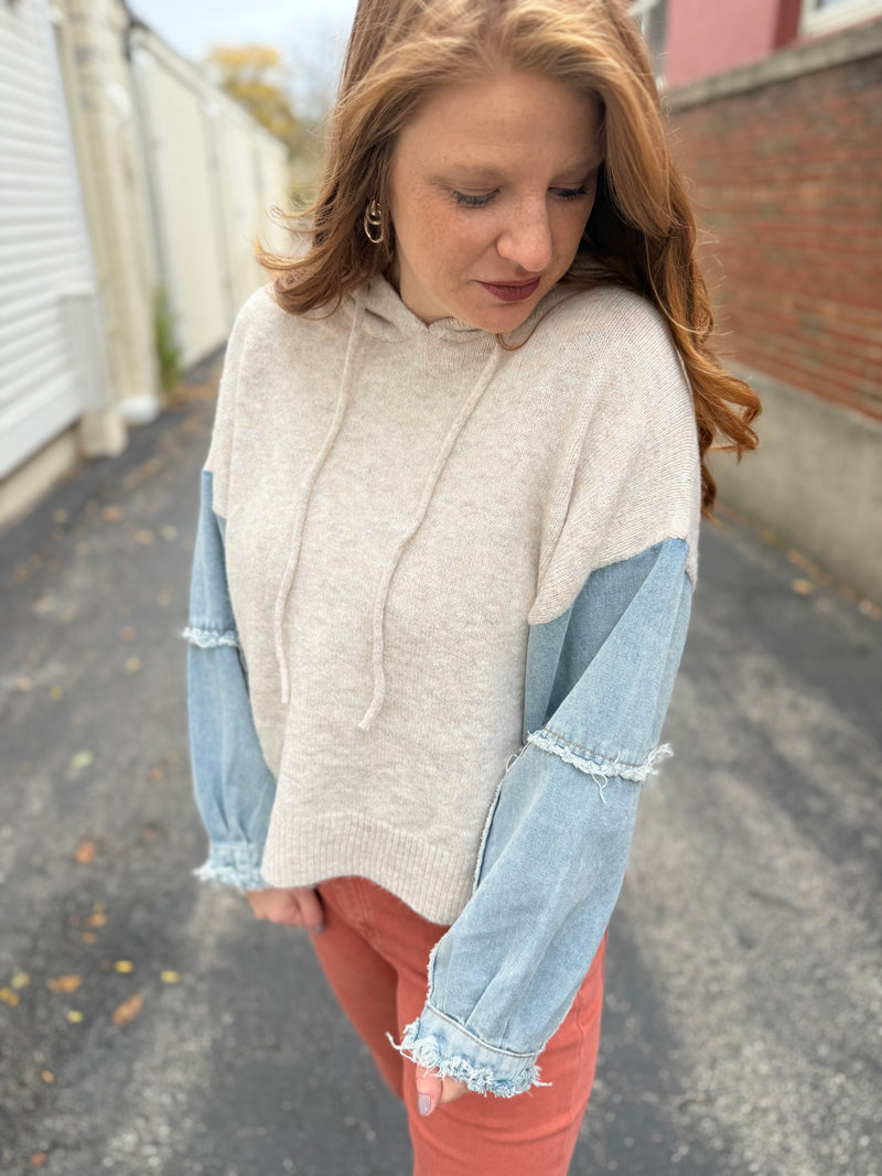 Jean Gray Two Tone Hoodie