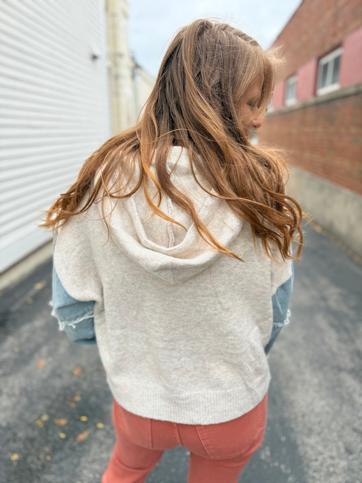 Jean Gray Two Tone Hoodie