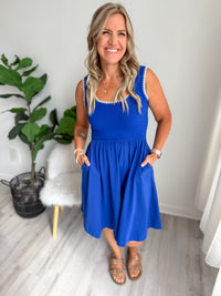 Cobalt Charm Dress