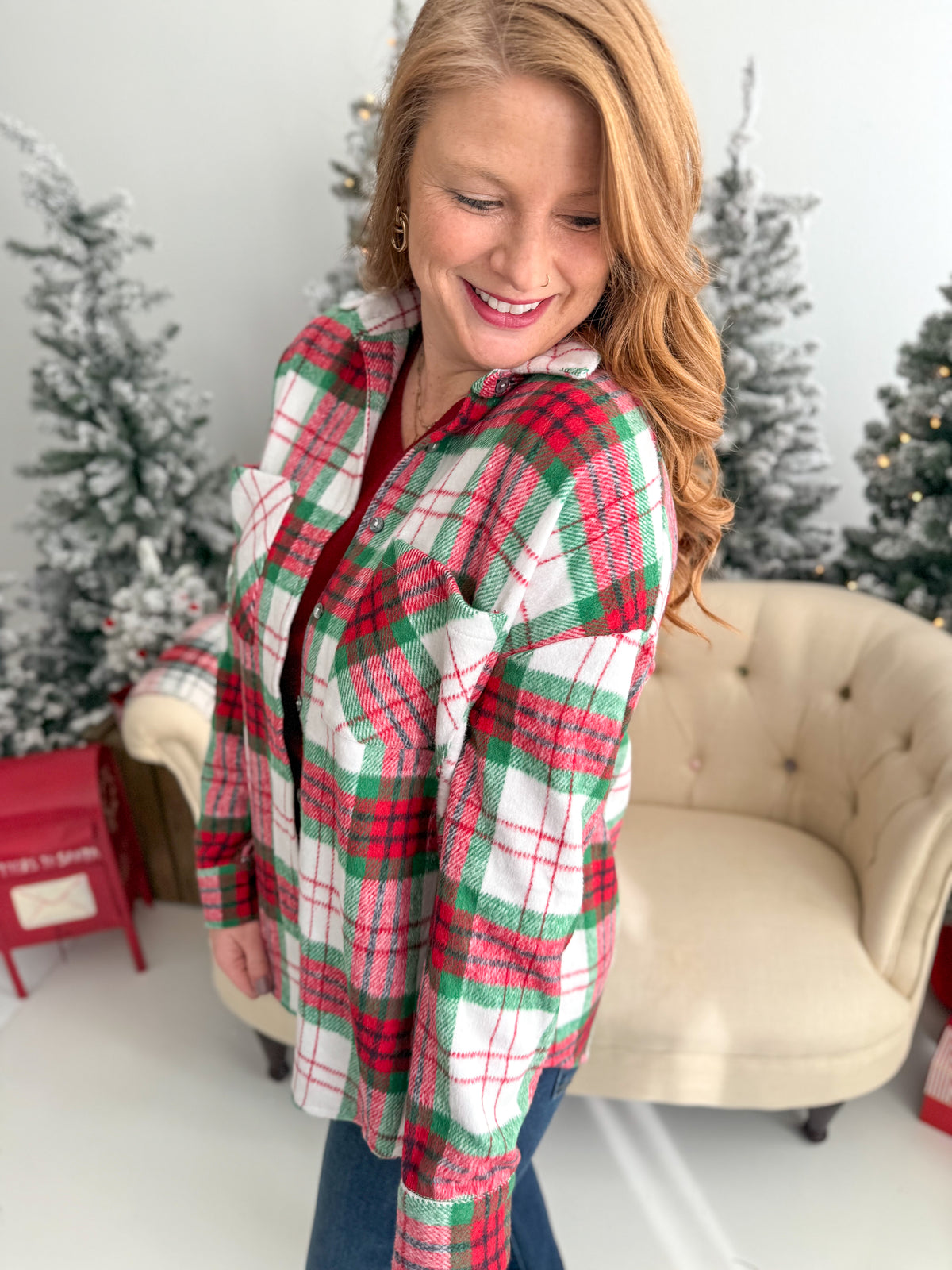 Scarlett Plaid Shacket