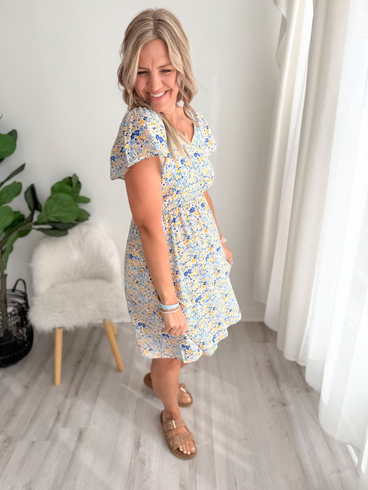 Bluebell Floral Dress