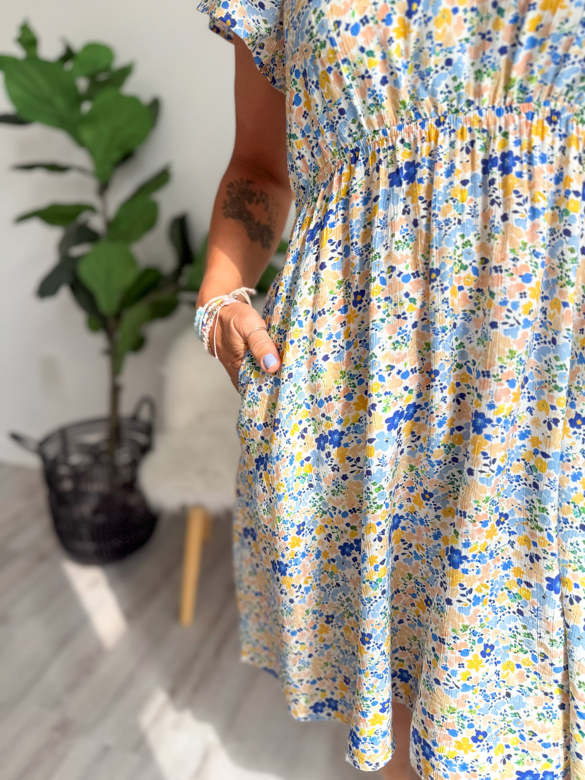 Bluebell Floral Dress