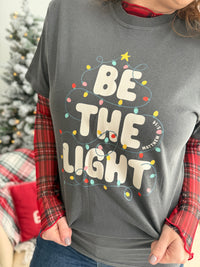 Be the Light Christmas Graphic Tee