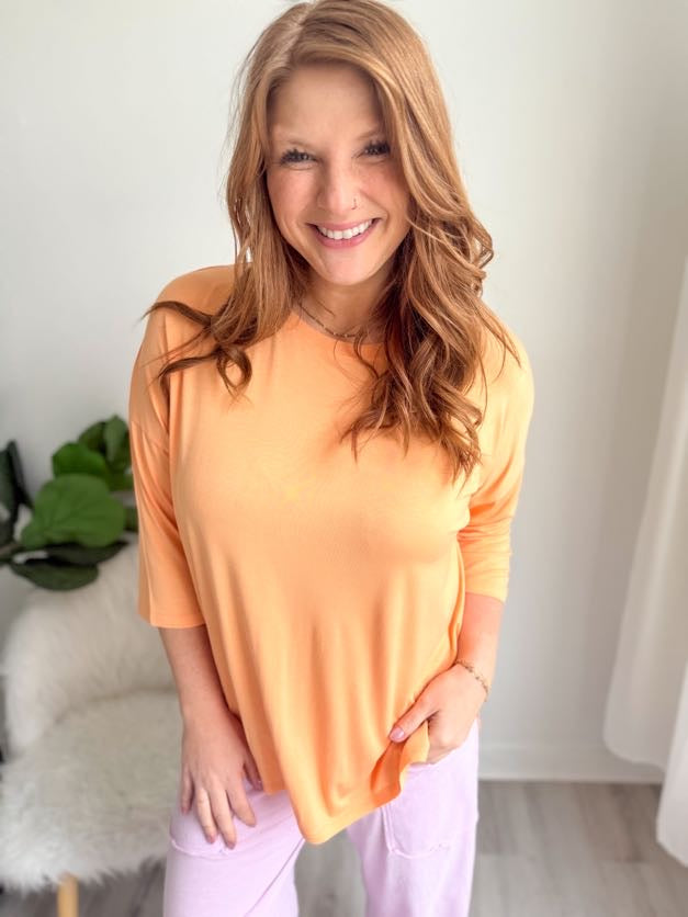 Apricot Breeze Tee