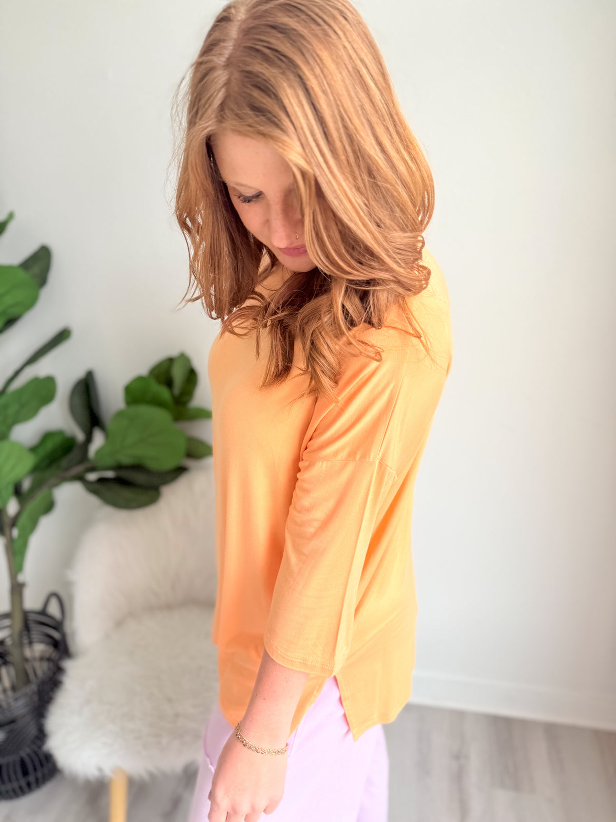 Apricot Breeze Tee