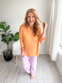 Apricot Breeze Tee