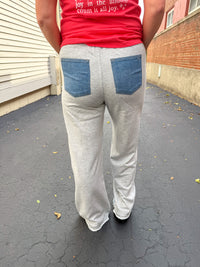Easy Does It Denim Joggers