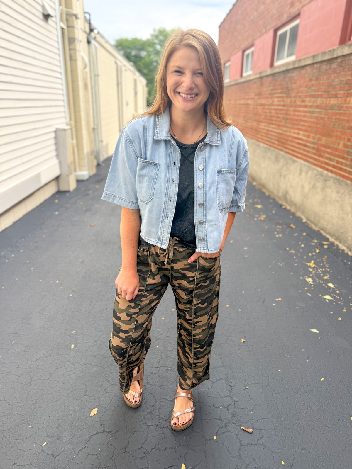 Camo Comfort Barrel Pants
