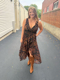 Nightfall Bloom Dress