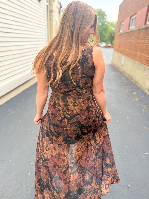 Nightfall Bloom Dress
