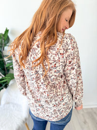Ivory Floral Top