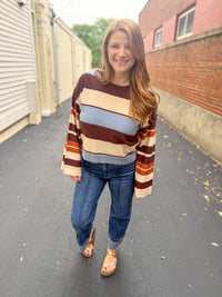 Cambridge Stripe Sweater