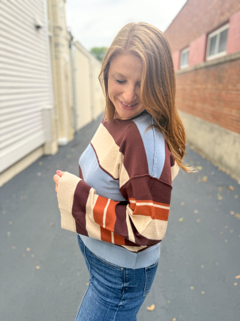 Cambridge Stripe Sweater