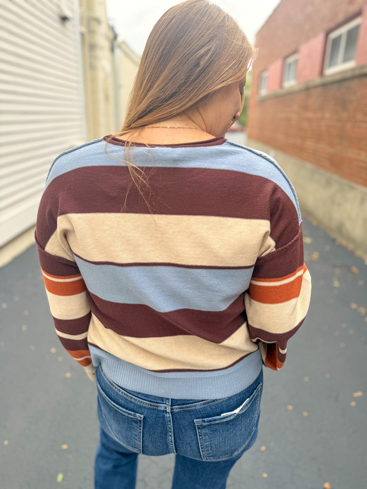 Cambridge Stripe Sweater