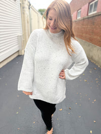 Oat Speckled Sweater