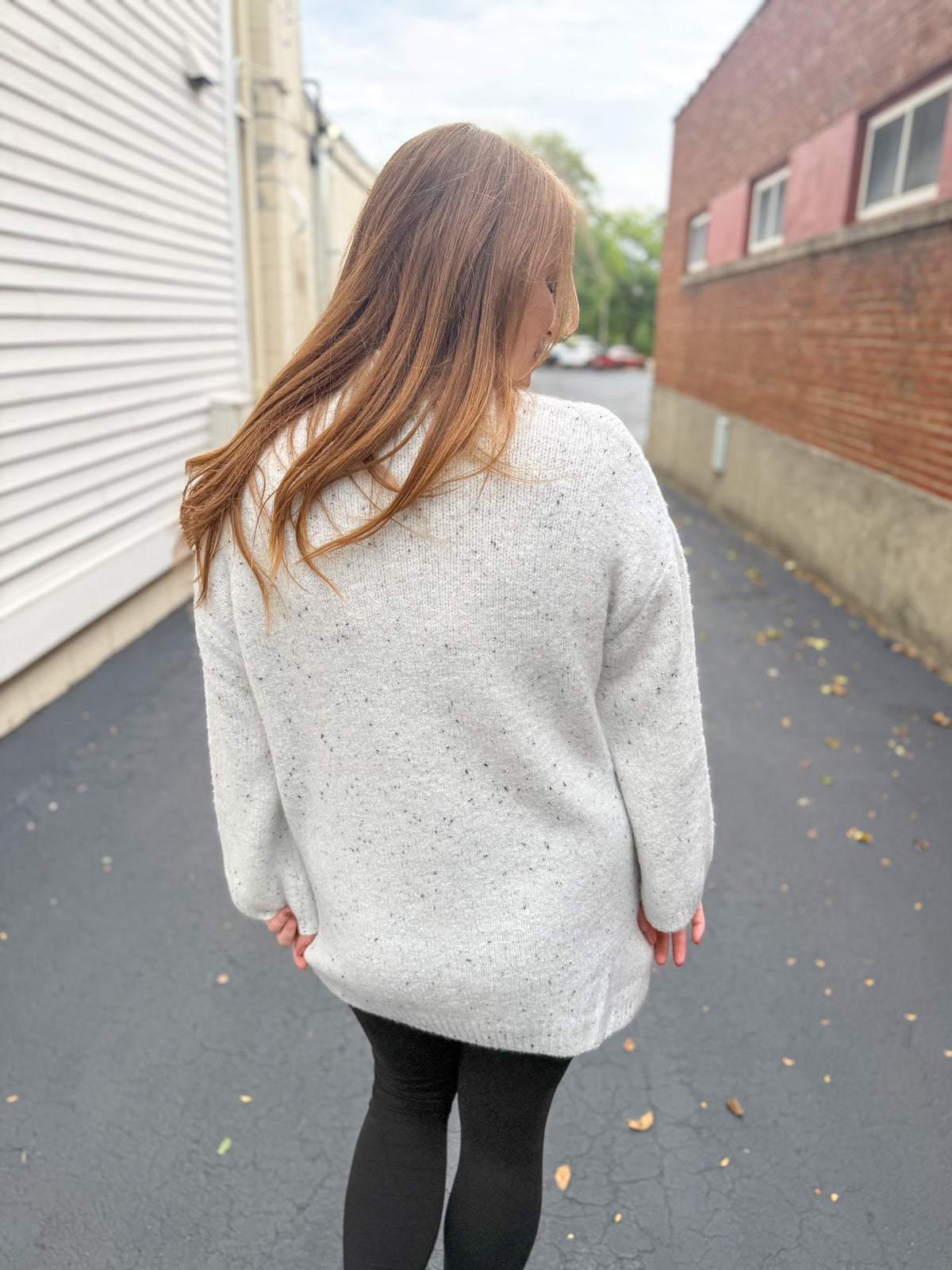 Oat Speckled Sweater