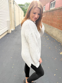Oat Speckled Sweater