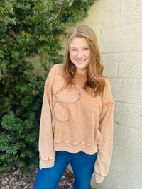 Toasted Floral Long Sleeve Top