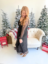 Golden Midnight Dress