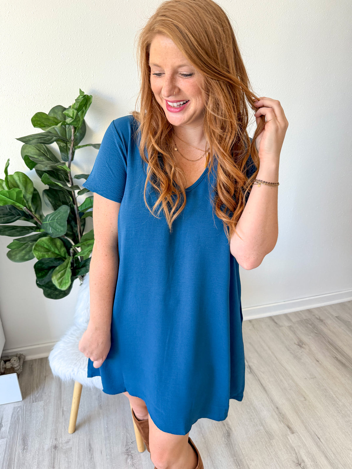 Simplicity Teal Dress