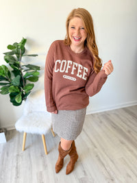 Coffee Crewneck - Brown