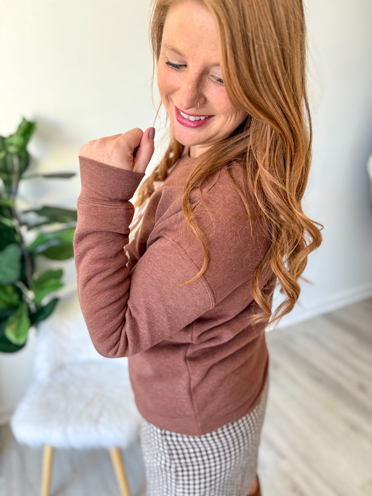 Coffee Crewneck - Brown