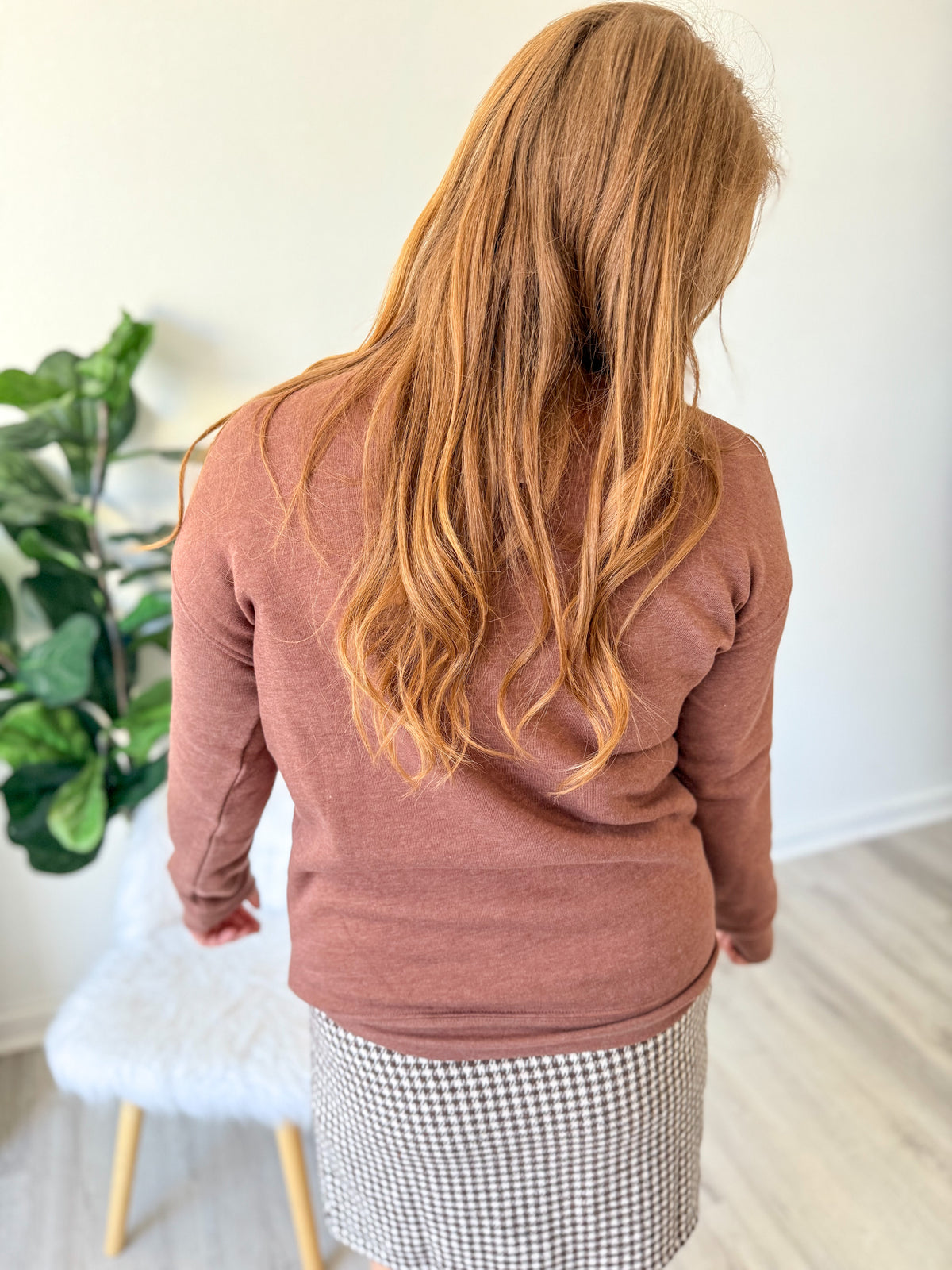 Coffee Crewneck - Brown