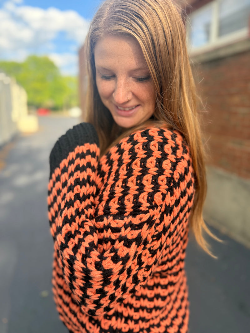 Hallow Nights Chunky Knit Cardigan