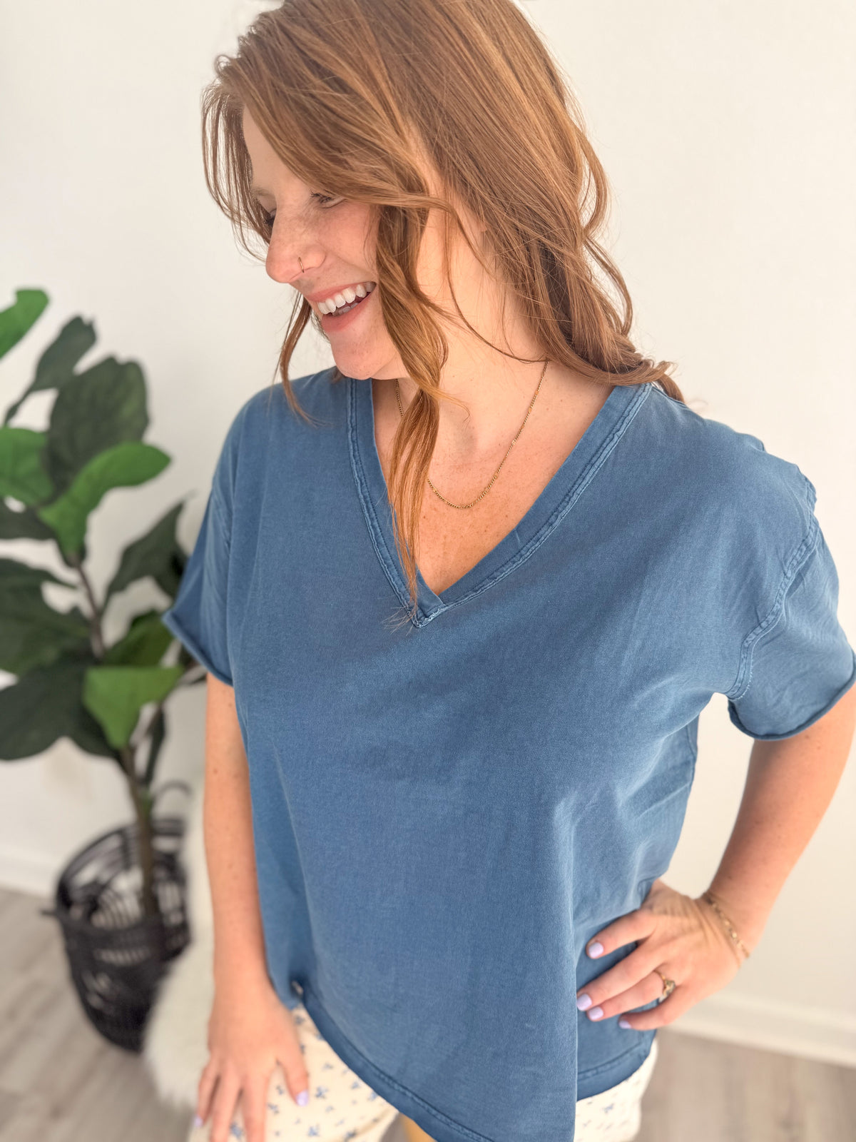 Blue Haven Top