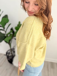 Lemon Drop Short Sleeve Sweater