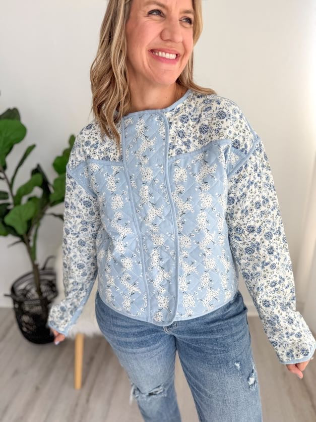 Bluebell Quilted Jacket