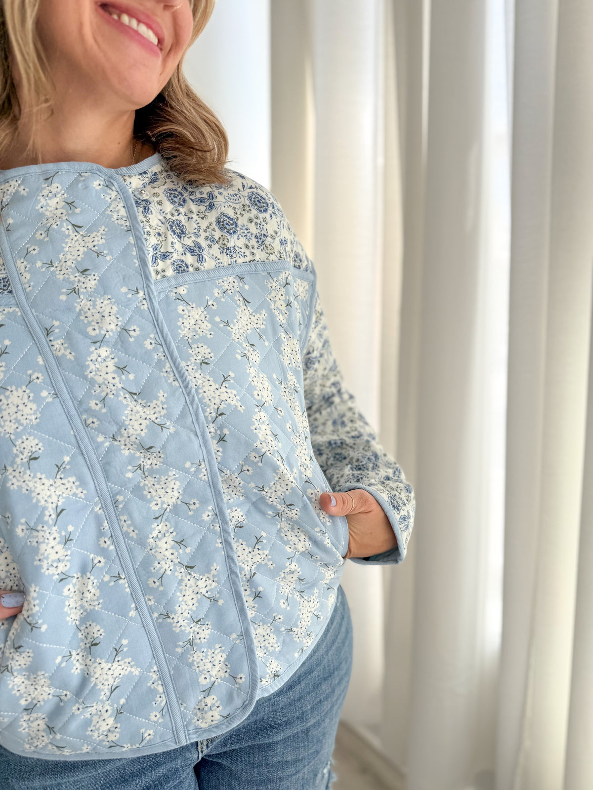Bluebell Quilted Jacket