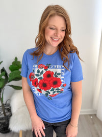 Poppy Bloom Graphic Tee