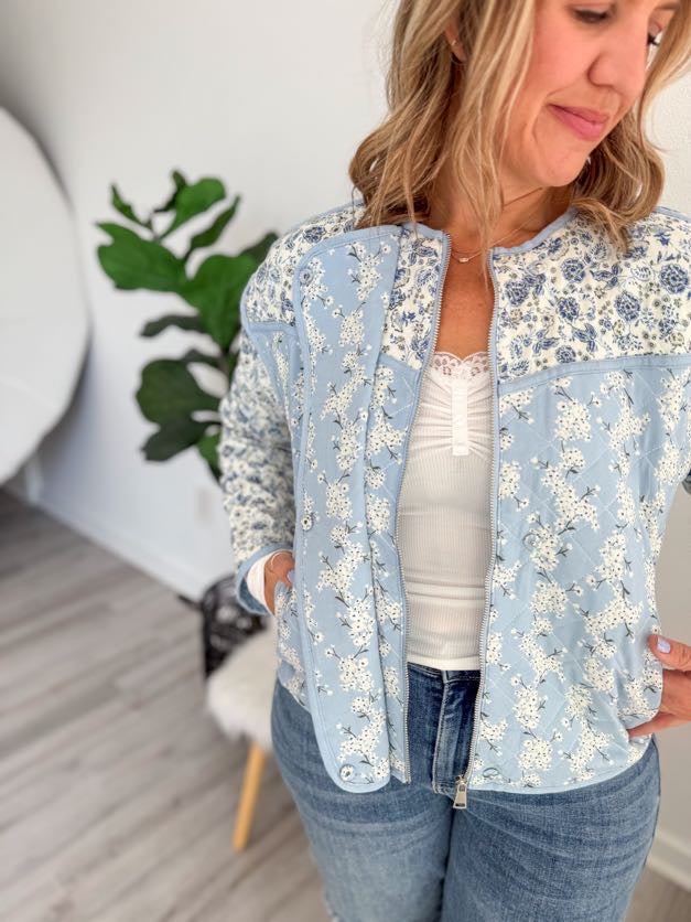 Bluebell Quilted Jacket