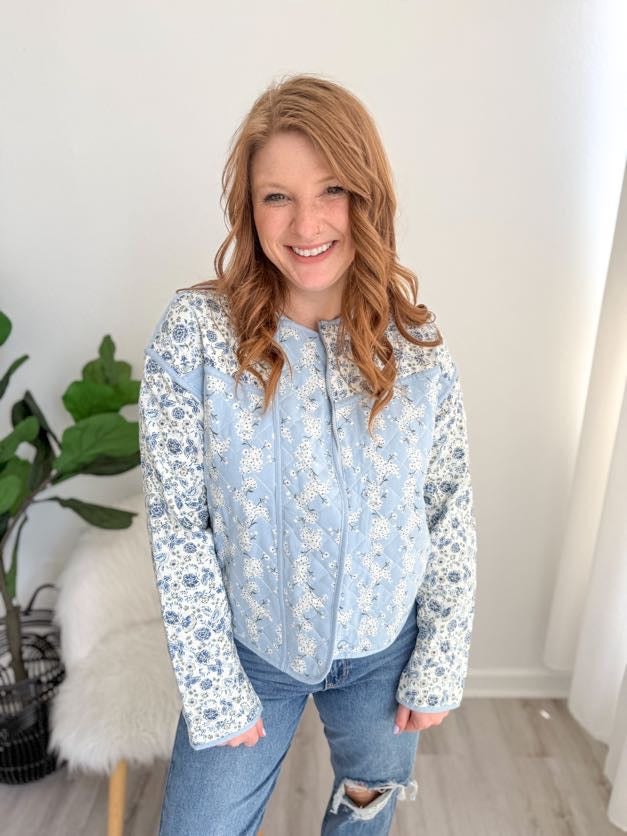 Bluebell Quilted Jacket