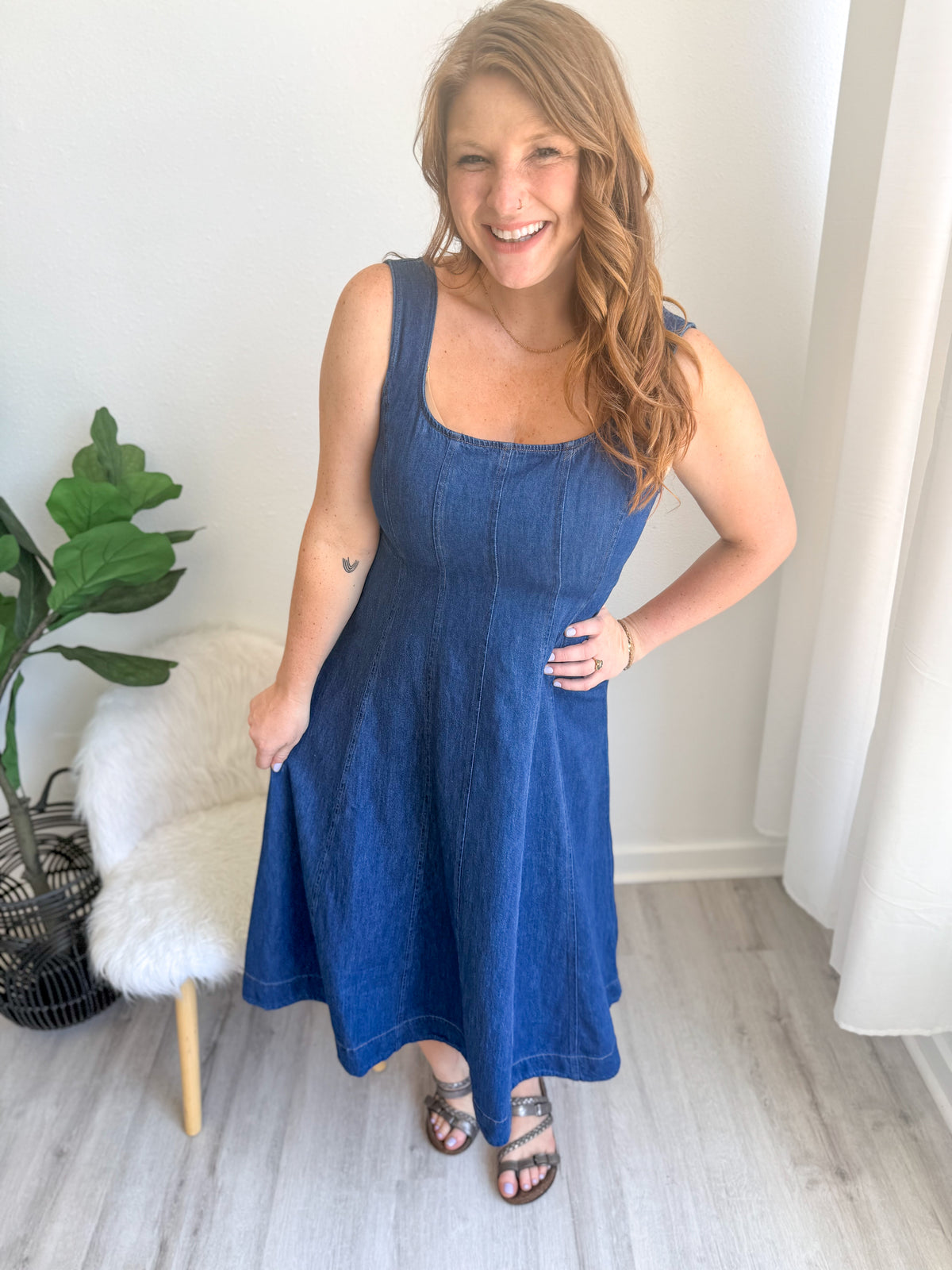Denim Nights Dress