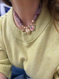 Scarf Charm Necklace