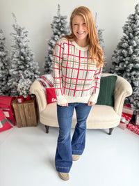 Christmas Plaid Sweater
