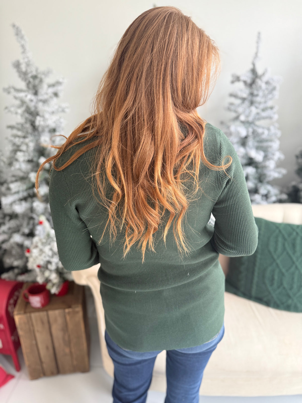 Classic Cardigan - Forest